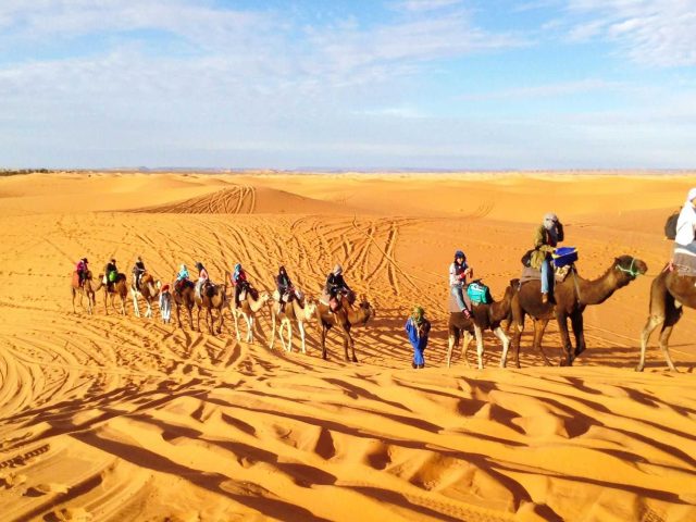 5 Days Tour From Marrakech to Fes Via Sahara Desert Dunes Of Merzouga