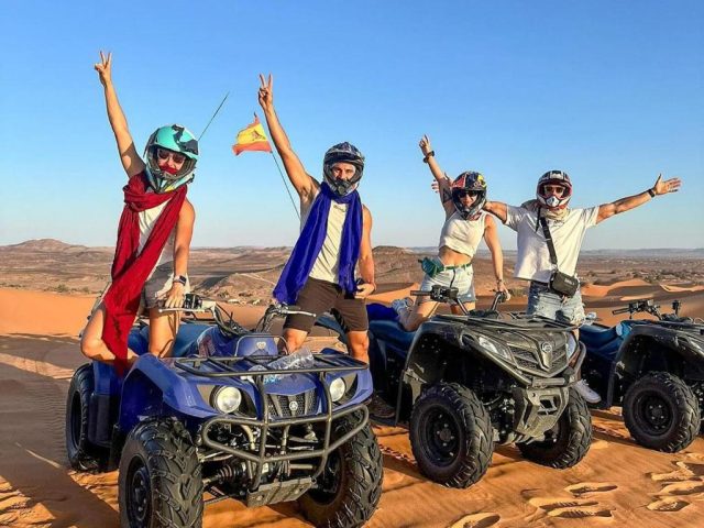 One Hour Quad Tour In Desert Merzouga From Merzouga