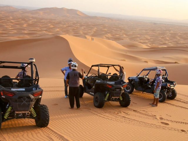 One Hour of Buggy Bike Around Merzouga Desert