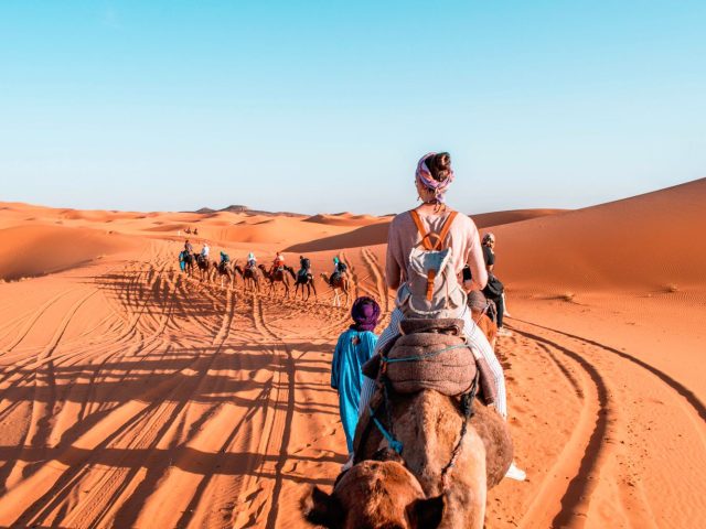 Two Nights Camp Camel Trekking Desert From Merzouga